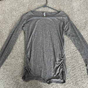 Zella gray workout shirt